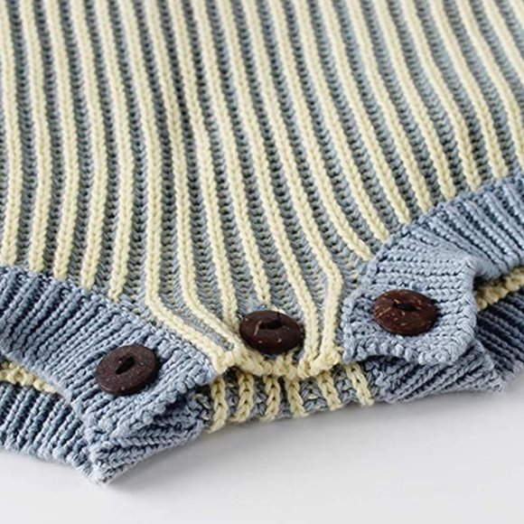 BABY SWEATER KNIT ROMPER - Picture 4 of 4